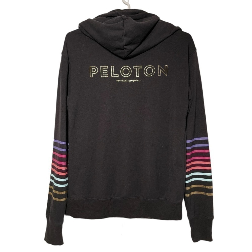Spiritual Gangster x Peloton Zip Up Hooded Jacket size S - Picture 5 of 5